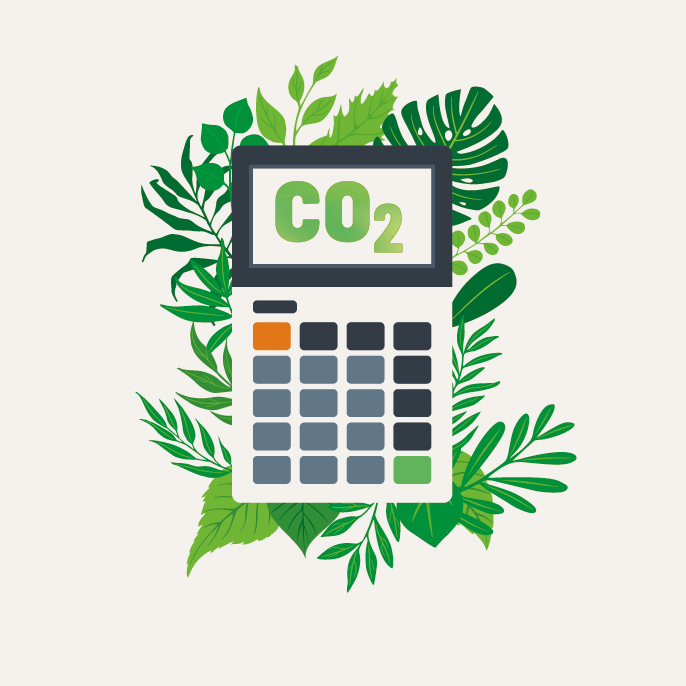 CO2 beregner emballage